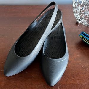 Ladies crocs size 9 never worn